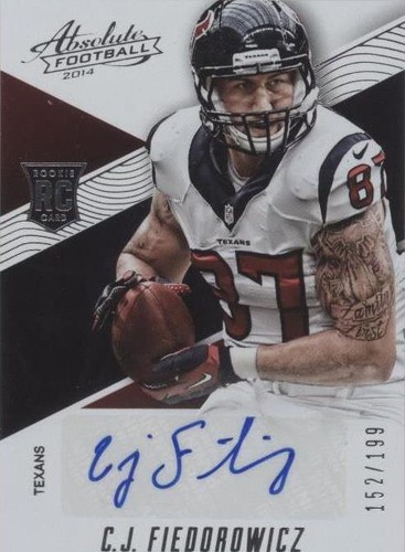 2014 Panini Absolute C.J. Fiedorowicz #153