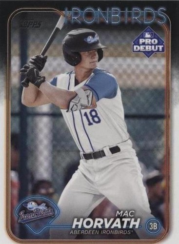 2024 Topps Pro Debut - Mac Horvath #PD-138
