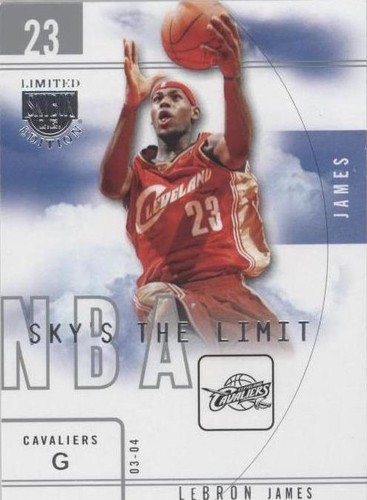 現物のみ　03-04 UD Future All Star レブロン ルーキー LeBron James Basketball 2003-04 Season Serial Numbered