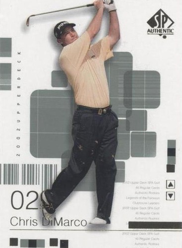 2002 SP Authentic - Chris DiMarco #5SPA
