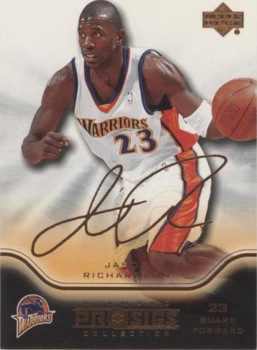 2004-05 Upper Deck Pro Sigs Diamond Collection - Jason Richardson #26