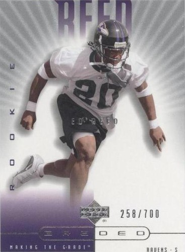 2002 Upper Deck Graded Ed Reed #113