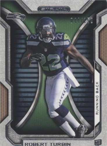 2012 Topps Strata Robert Turbin #98