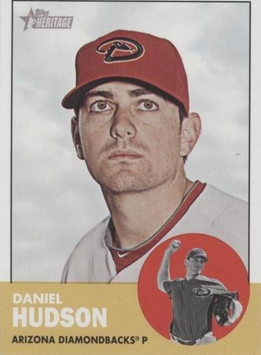 2012 Topps Heritage - Daniel Hudson #395