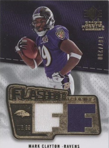 2008 SP Rookie Threads Mark Clayton #FF-MC