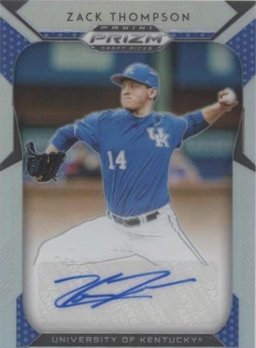 2019 Panini Prizm Draft Picks - Zack Thompson #29
