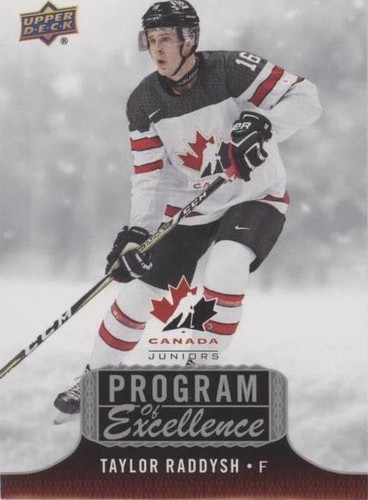 2017 Upper Deck Team Canada Juniors - Taylor Raddysh #POE-5