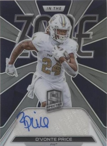 2022 Panini Chronicles Draft Picks D'Vonte Price #Z-DVP