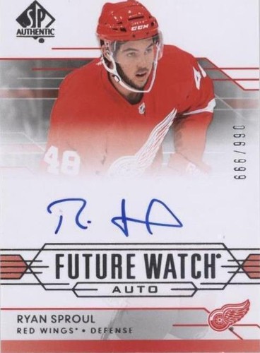 2014-15 SP Authentic - Ryan Sproul #293