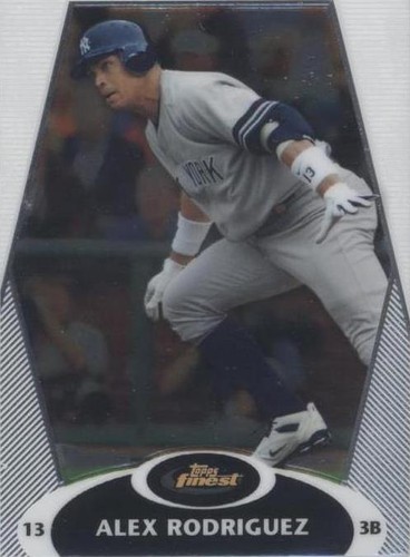 2008 Topps Finest - Alex Rodriguez #100