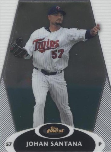 2008 Topps Finest - Johan Santana #43