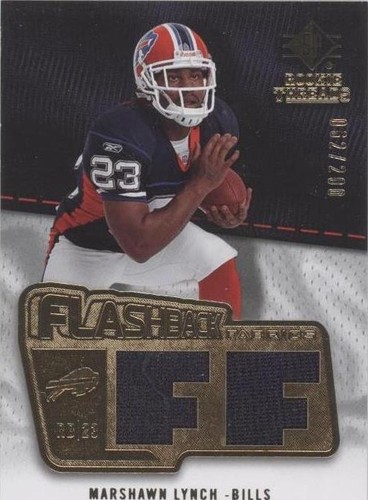 2008 SP Rookie Threads Marshawn Lynch #FF-LY