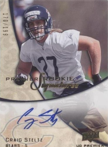 2008 UD Premier Craig Steltz #148