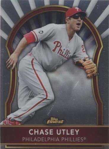 2011 Topps Finest - Chase Utley #6