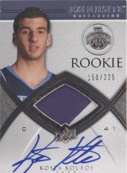 2008-09 Exquisite Collection - Kosta Koufos #75