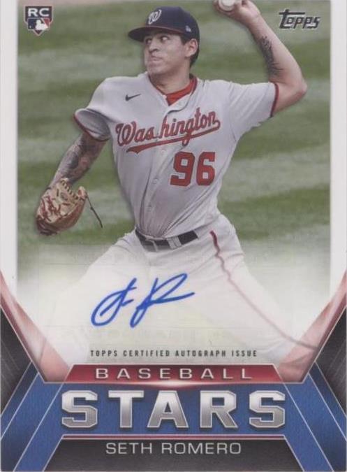 2021 Topps Update Series - Seth Romero #BSA-SR