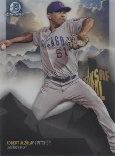 2018 Bowman Chrome - Adbert Alzolay #PP-AAL