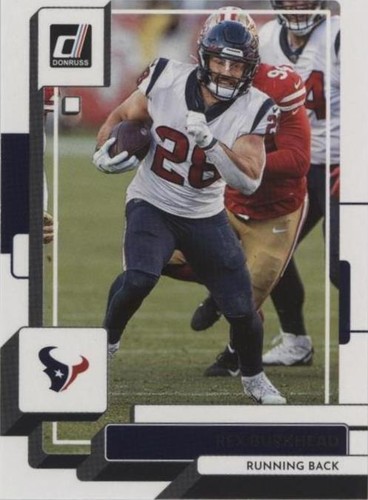 2022 Panini Donruss Rex Burkhead #42