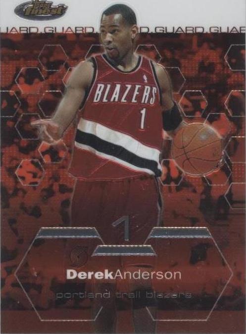 2002-03 Topps Finest - Derek Anderson #56