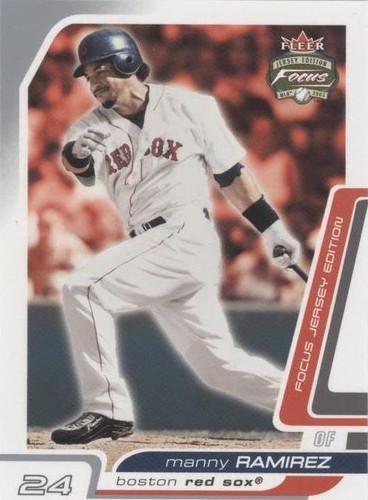 2003 Fleer Focus Jersey Edition - Manny Ramirez #108