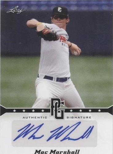 2013 Leaf Perfect Game Showcase - Mac Marshall #A-MM2