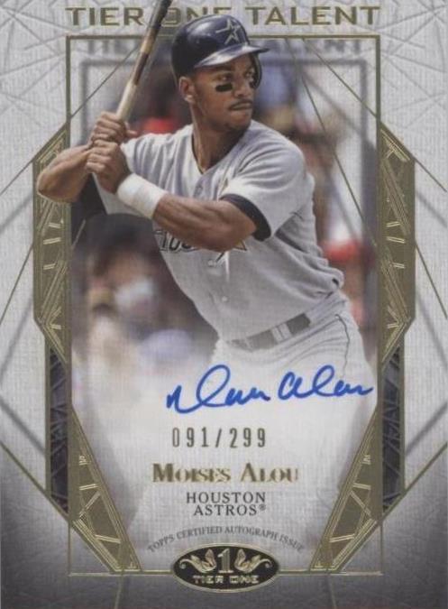 2022 Topps Tier One - Moises Alou #T1TA-MA