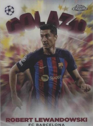 2022-23 Topps Chrome UEFA Club Competitions Robert Lewandowski #G-6