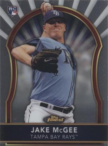 2011 Topps Finest - Jake McGee #90