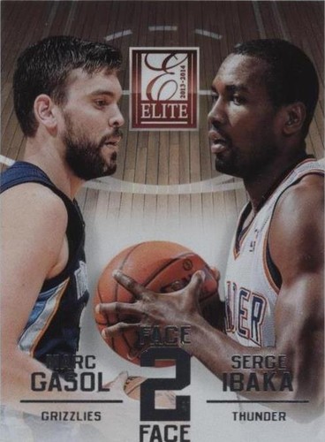 2013-14 Panini Elite - Serge Ibaka/Marc Gasol #4