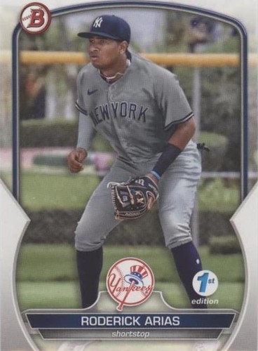2023 Bowman 1st Edition - Roderick Arias #BPPF-135