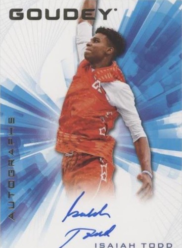 2021 Upper Deck Goodwin Champions - Isaiah Todd #GA-IT