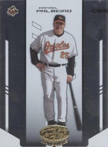 2004 Leaf Certified Materials - Rafael Palmeiro #155