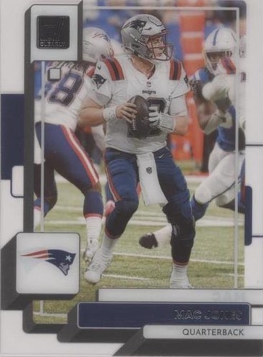 2022 Panini Clearly Donruss Mac Jones #34