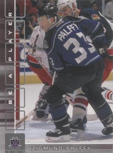 2001-02 In the Game Be A Player Memorabilia - Ziggy Palffy #284