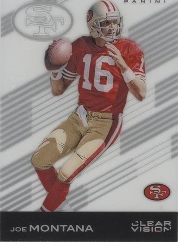 2015 Panini Clear Vision Joe Montana #2