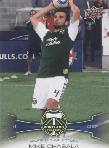2012 Upper Deck MLS Mike Chabala #133