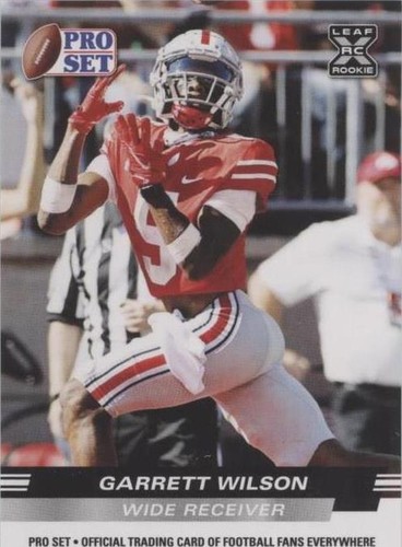 2022 Leaf Pro Set Draft Garrett Wilson #PS-07