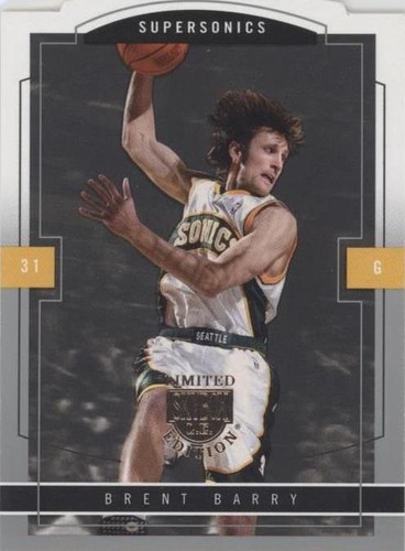 2003-04 Skybox Limited Edition - Brent Barry #64