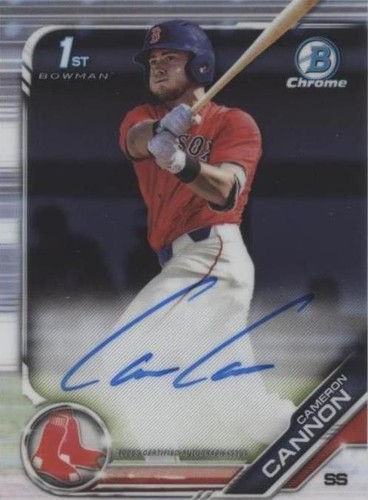 2019 Bowman Draft - Cameron Cannon #CDA-CCA