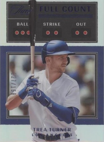 2022 Panini Three and Two - Trea Turner #FC-18