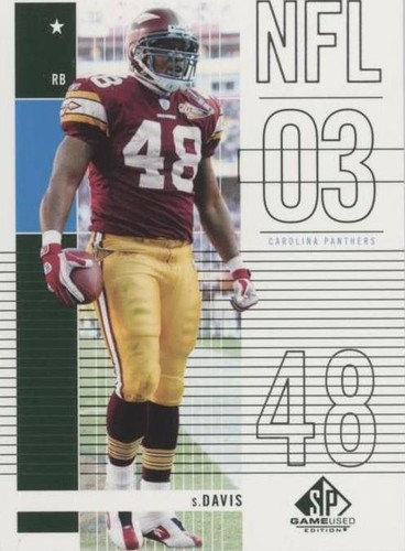 2003 SP Game Used Edition Stephen Davis #27