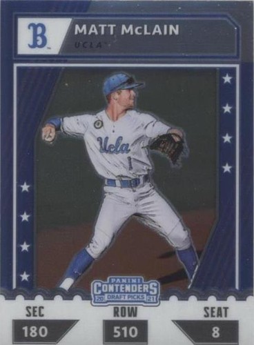 2021 Panini Elite Extra Edition - Matt McLain #CTO-MC