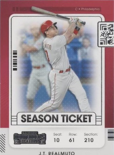 2021 Panini Contenders - J.T. Realmuto #7