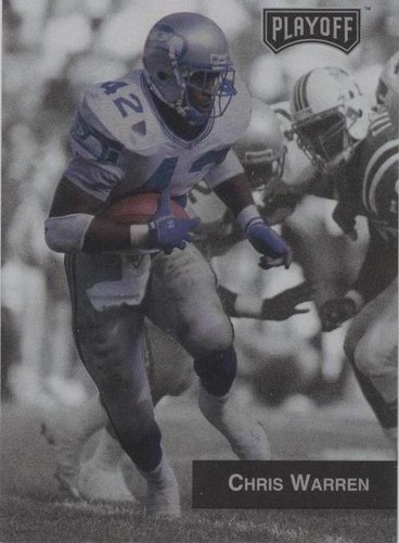 1993 Playoff Chris Warren #230