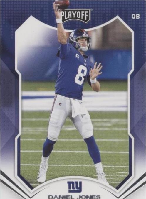2021 Panini Playoff Daniel Jones #107