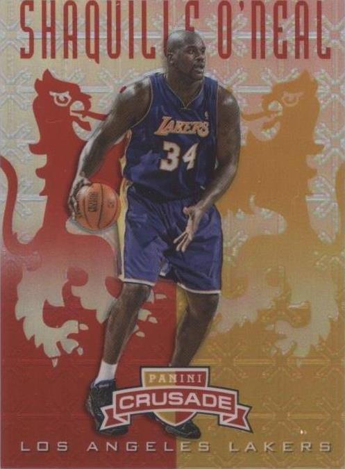 Panini Shaquille O'Neal Los Angeles Lakers Basketball Sports