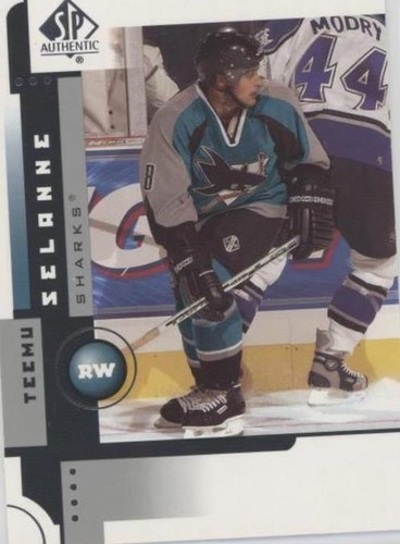 2001-02 SP Authentic - Teemu Selanne #71