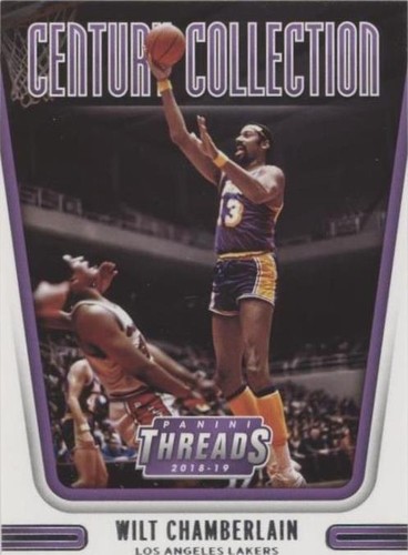 2018-19 Panini Threads - Wilt Chamberlain #11