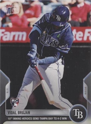 2022 Topps Now - Vidal Brujan #168