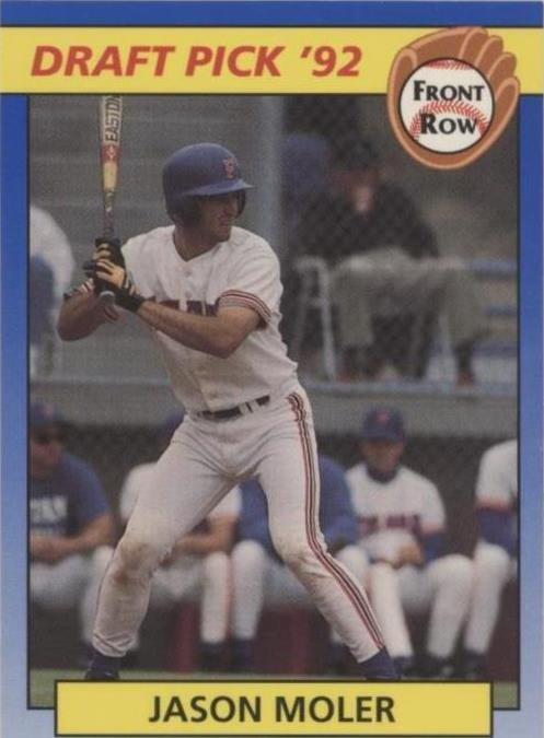 1992 Front Row Draft Picks - Jason Moler #29